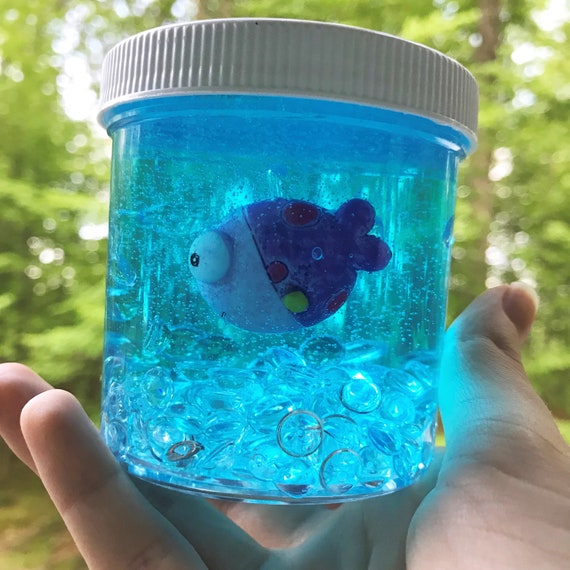 Diy Fishbowl Slime / Crunchy Fishbowl Slime Without Glue 2 Diy Face