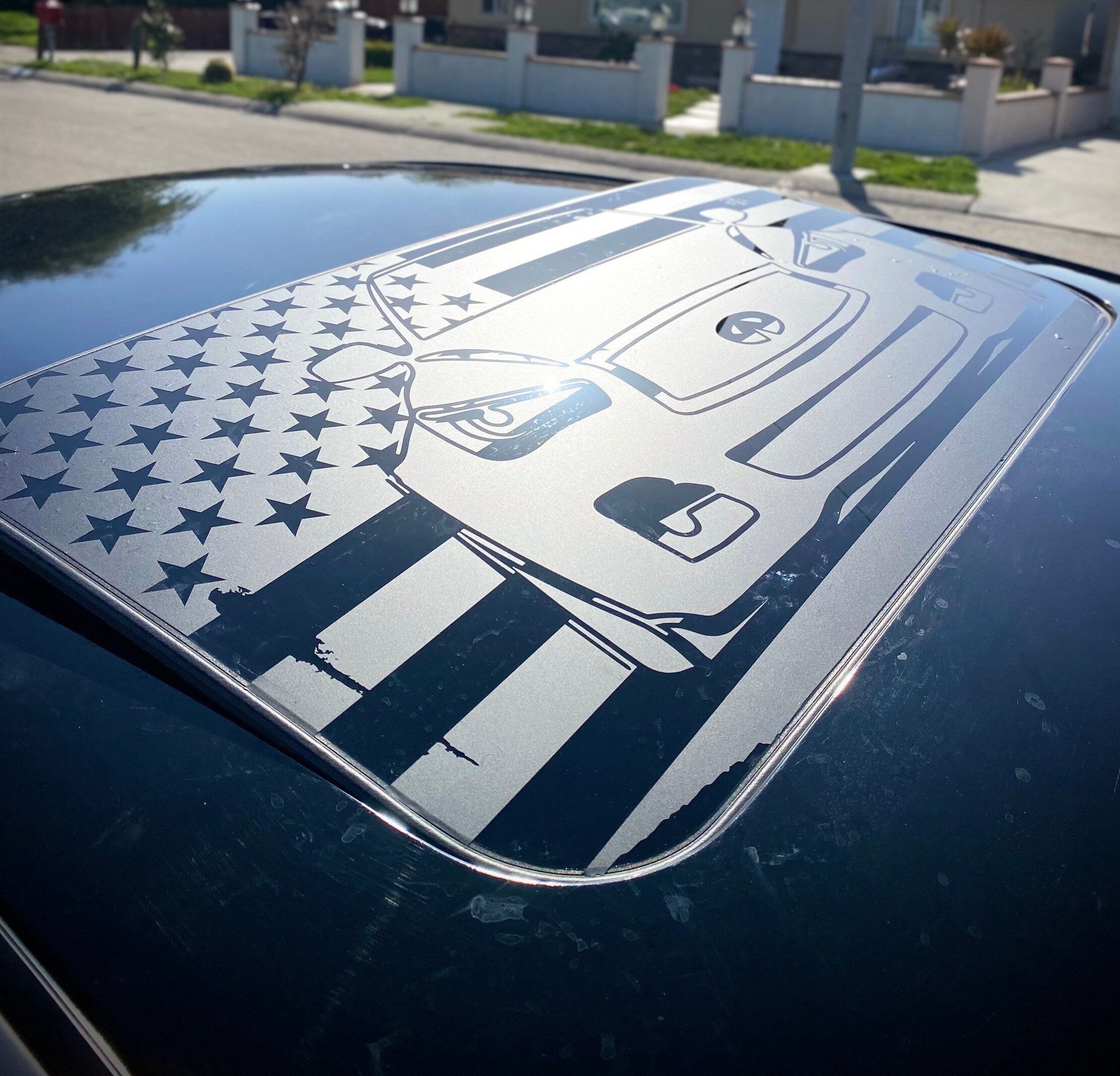Sunroof car decal Etsy