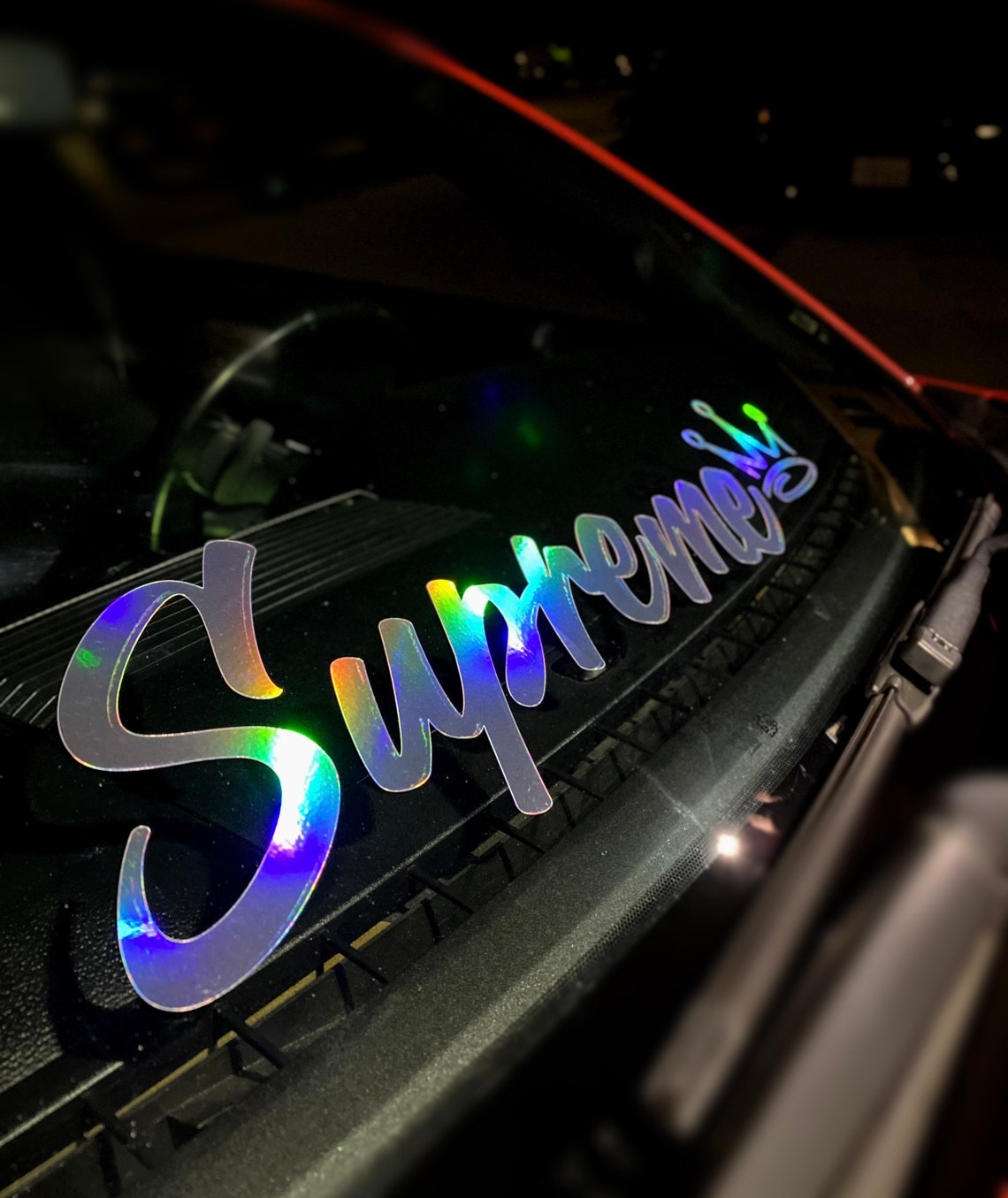 Car banner decal sticker Etsy