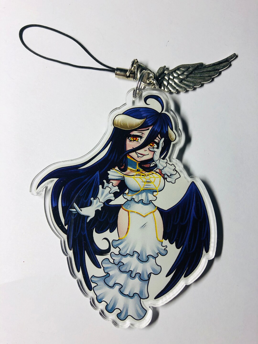 Overlord Charm Keychains Albedo Ainz Ooal Gown - Etsy