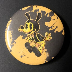 Bendy and the Ink Machine BATIM Buttons Ink Demon Boris Alice Angel ...
