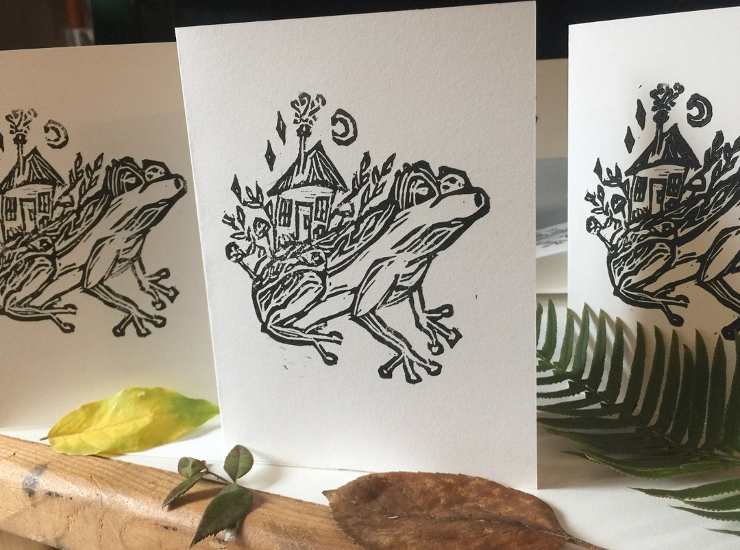 Toad Abode Patterns Toad Abode Greeting Card - Etsy