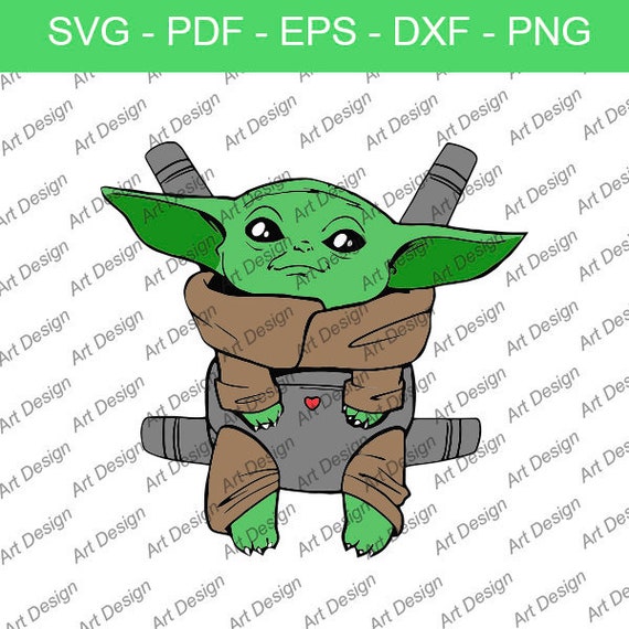 Download Disney Pixar Star Wars Grogu The Child Baby Yoda Darth Vader Etsy