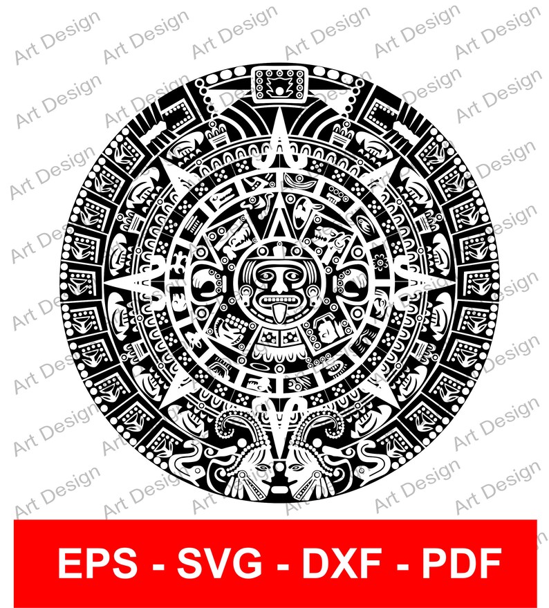 Free Free 321 Aztec Calendar Svg Free SVG PNG EPS DXF File