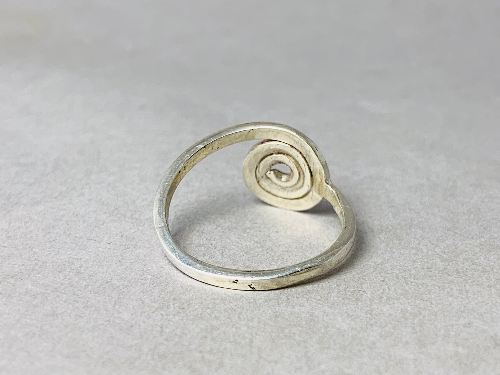 Spiral Ring Silver Rings Everyday Ring Ring for Woman Etsy
