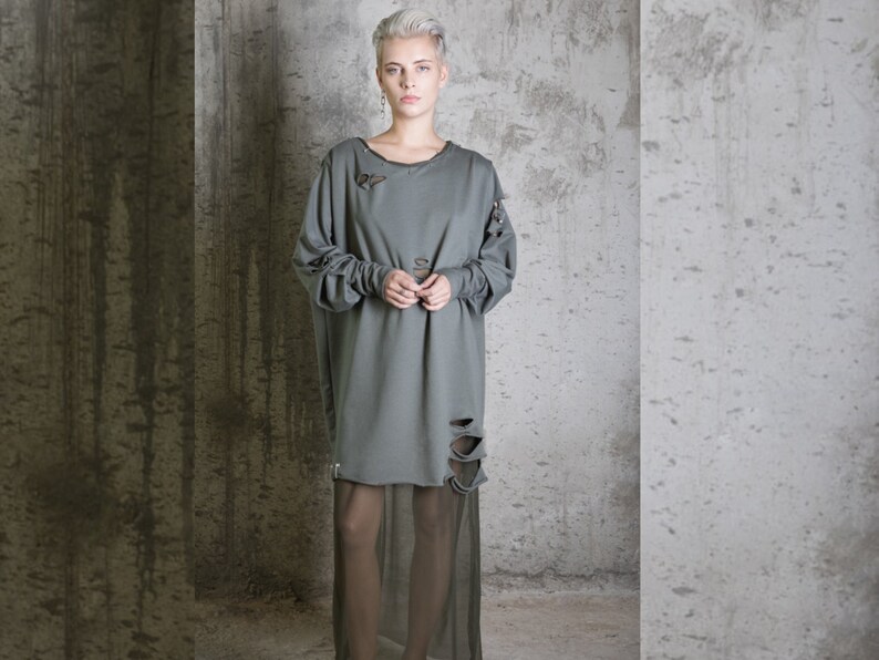 olive green dress casual