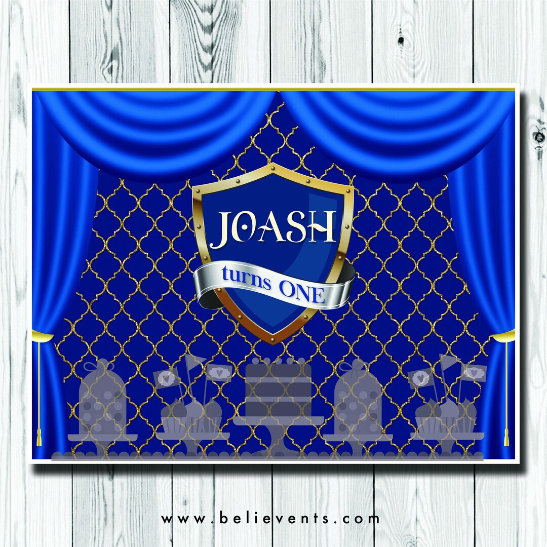 Party Backdrop Banner | Event Backdrop | Dessert Table | Little Prince ...