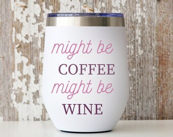 wine tumbler | coffee tumbler | cute cup | wine tumbler with lid | insulated tumbler | cute gift for her