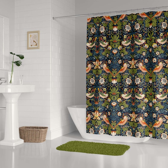 Vintage shower curtains deals