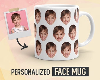 Custom Face Mug, Face on mug, custom dog mug, Photo Mug, Boyfriend Girlfriend Gift, Custom Printed M, Funny Faces Mug, Gift for best friend