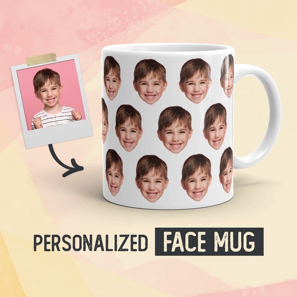 Custom Face Mug, Face on mug, custom dog mug, Photo Mug, Boyfriend Girlfriend Gift, Custom Printed M, Funny Faces Mug, Gift for best friend