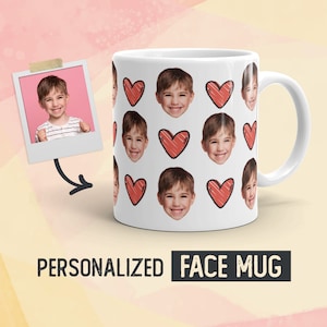 Custom Face Mug, Face on mug, custom dog mug, Photo Mug, Boyfriend Girlfriend Gift, Custom Printed, Funny Faces Mug, Gift for best friend