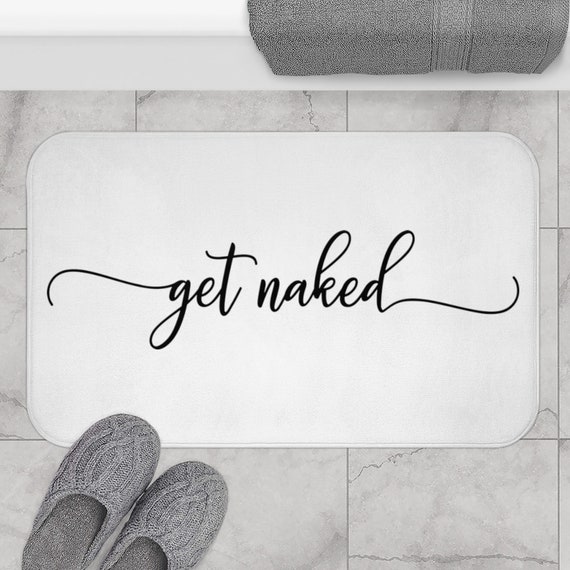 Get Naked Bath Mat, Home Bath Mat, Door Bath Mat, Best Bath Mat