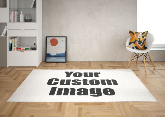 Chenille Custom Rug  Graphic Image Flooring