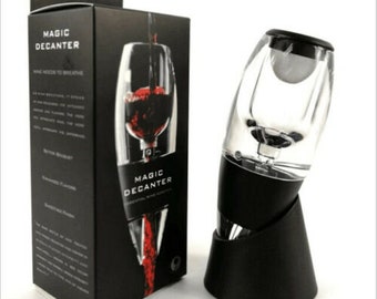 Gift Box Decanter Premium Aerating Spout mini 2 pieces Wine Aerator Pourer