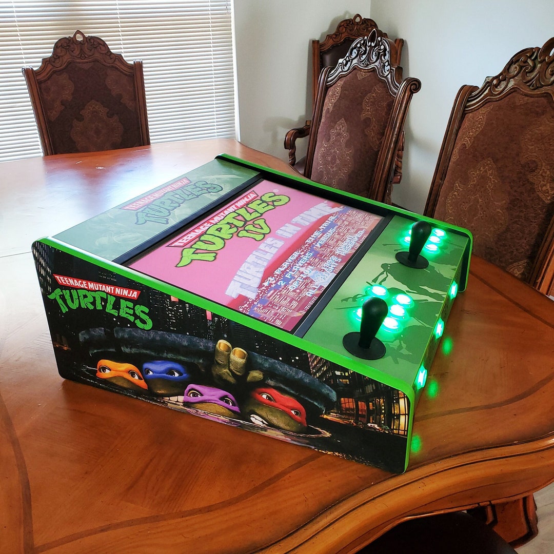 TMNT Two Player Tabletop Arcade Machine Plays 5000 Games Great Gameroom
