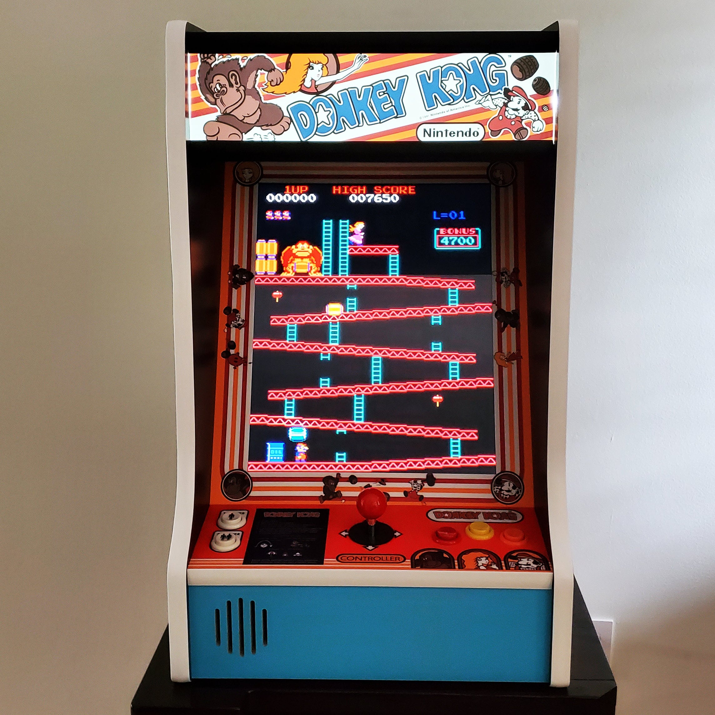 Donkey kong retro arcade discount