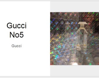 Gucci No 5-Antique Bottle