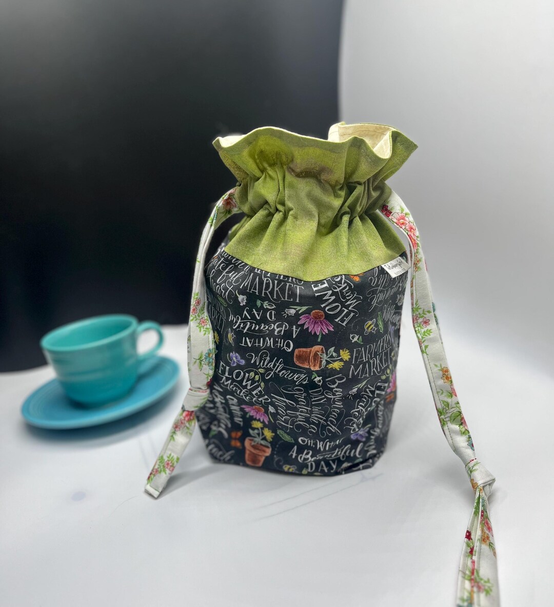 Farmer’s Market Drawstring Bag - Etsy