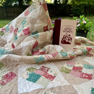 NEW Nine-patch Hourglass Quilt + Book
