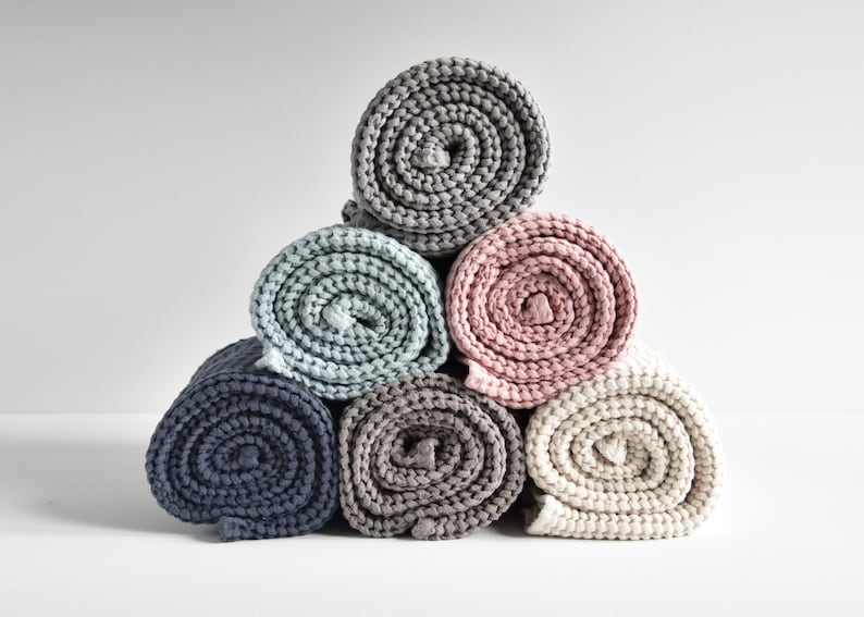 Natural beige linen baby blanket Waffle weave linen cotton Etsy