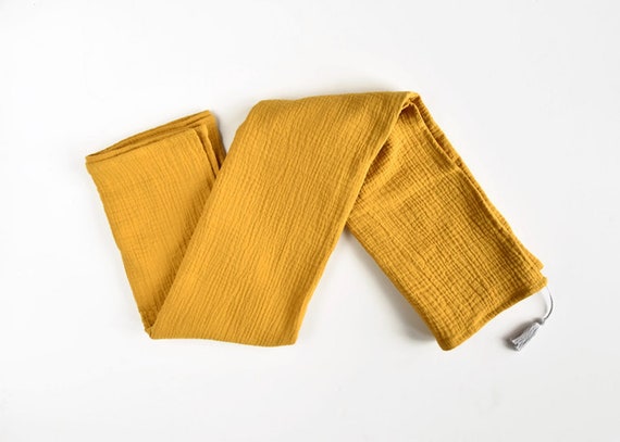 mustard yellow swaddle