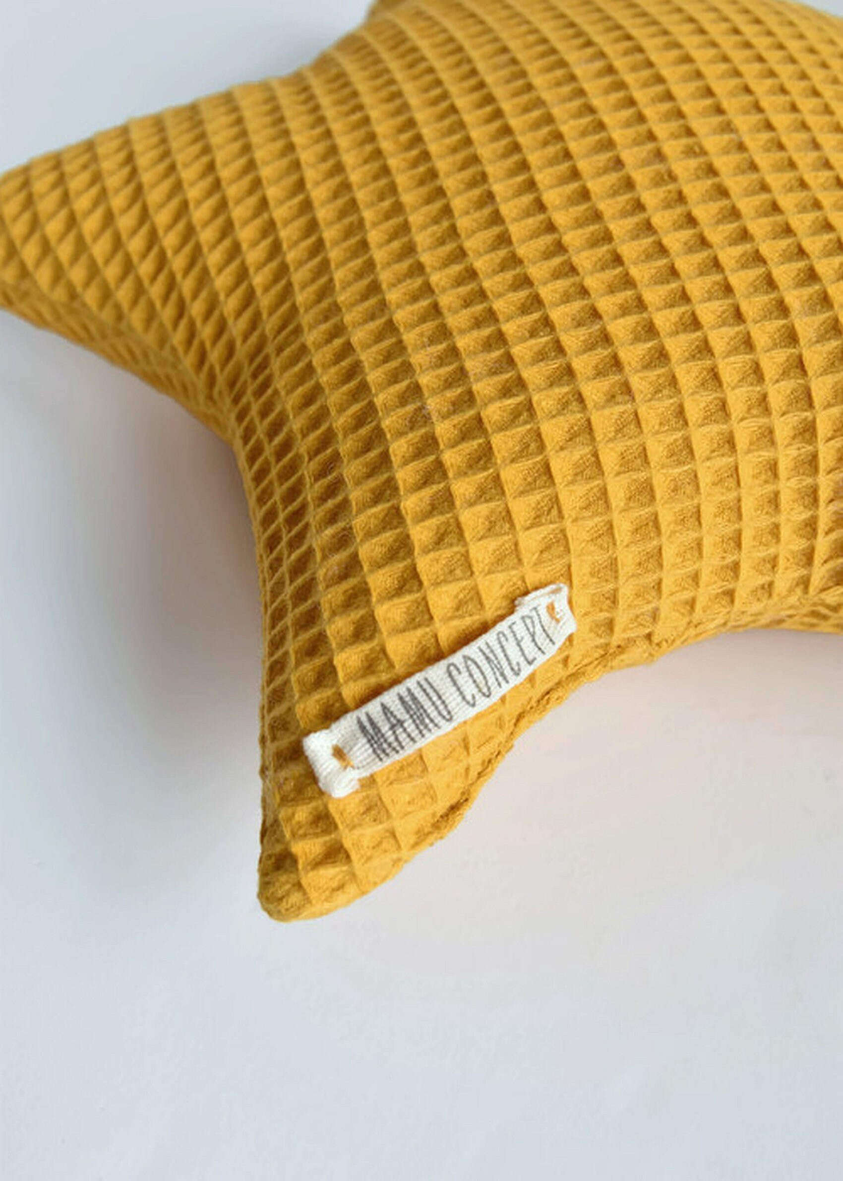 Mustard Yellow Star Pillow Star Shaped Throw Pillow Corn Etsy