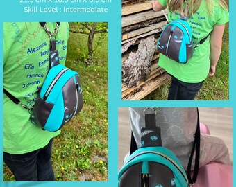 Baiga 3-in-1 Convertible Bag With SVG Files, Sling Bag Sewing