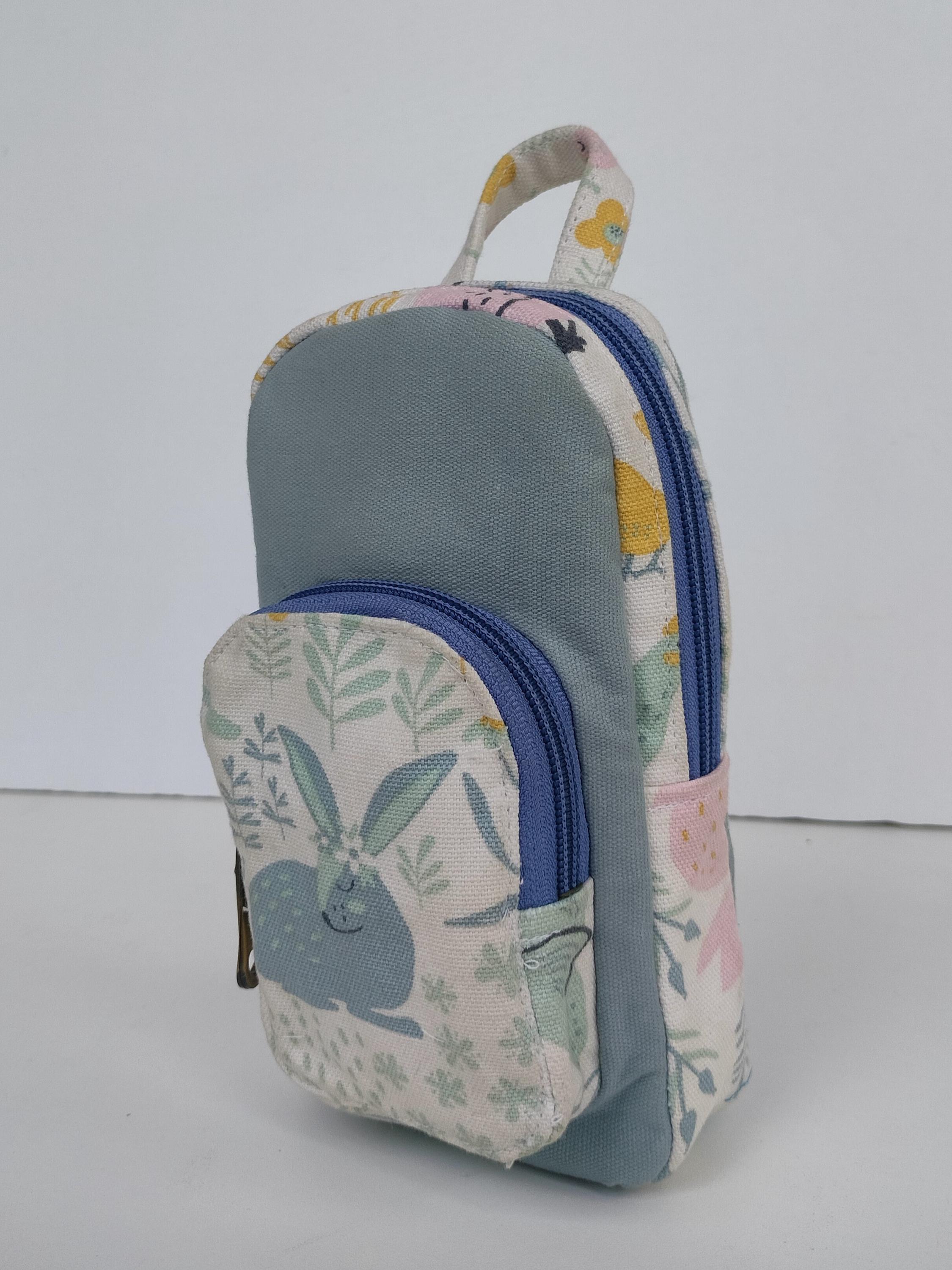Mini Backpack Pouch PDF Sewing Pattern: Makeup & Pencil Organizer - Etsy