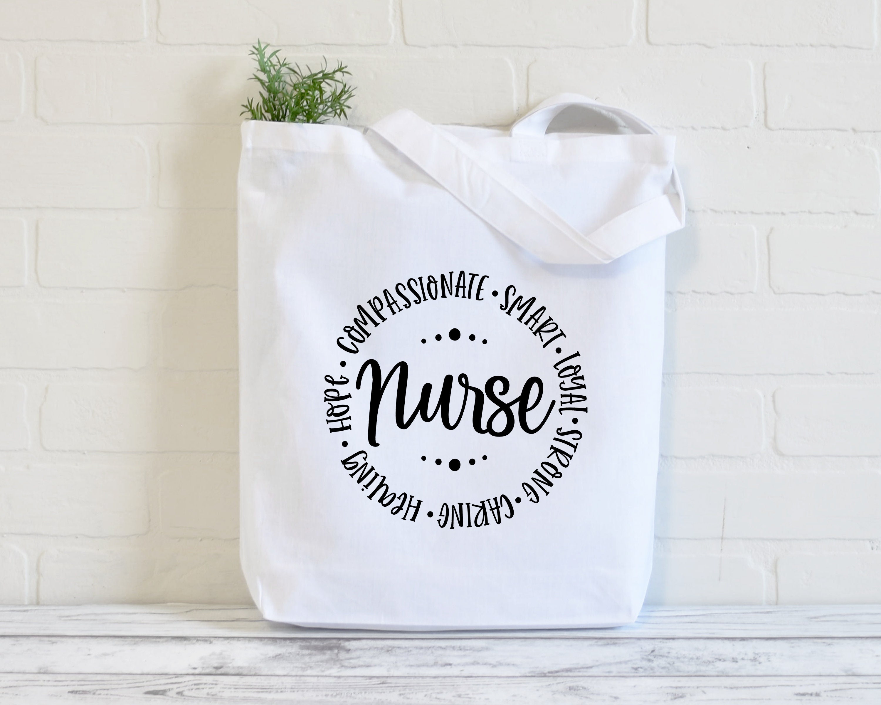 Nurse Gift Customised Nurse tote bag Reusable bag Nurse Etsy