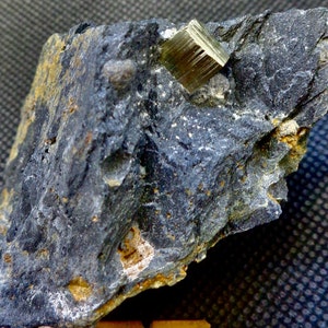 Pyrite from Sherbrooke, Quebec, Canada