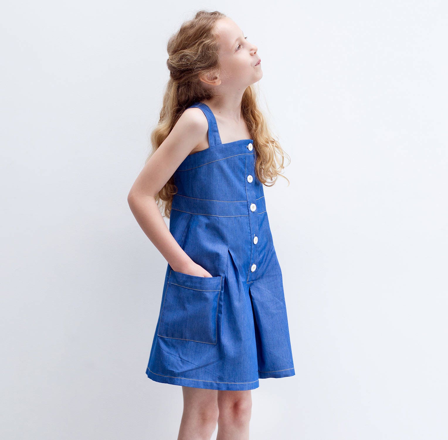 culotte pinafore