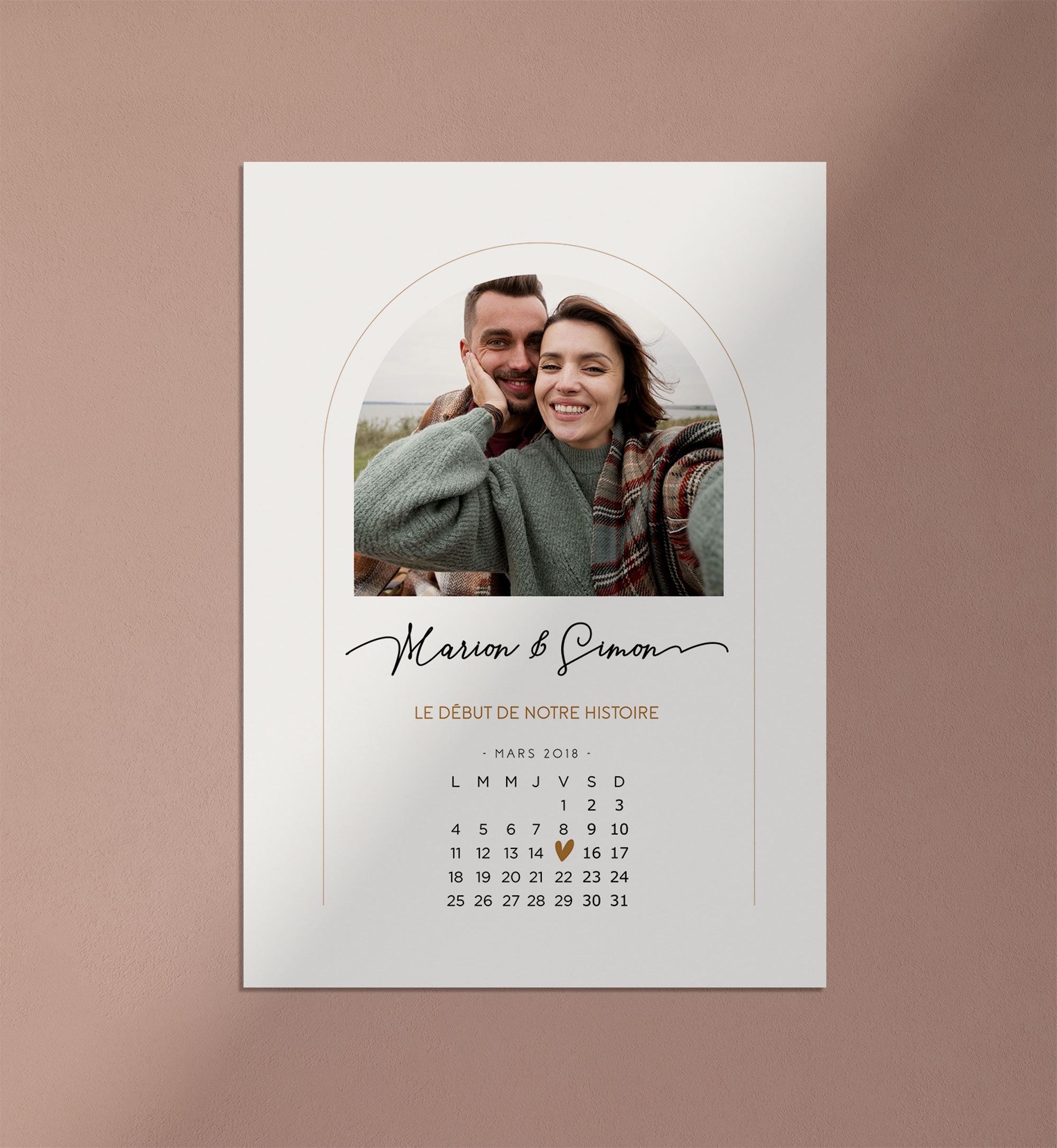 Affiche Moments Clés Amour Couple Affiche St-Valentin