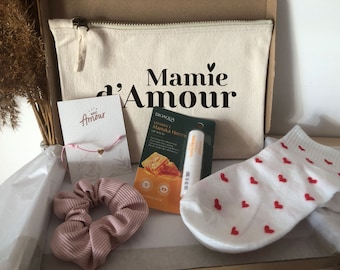 Gift box set: Pouch/case "Princess", "Little Doe", "Grandma"
