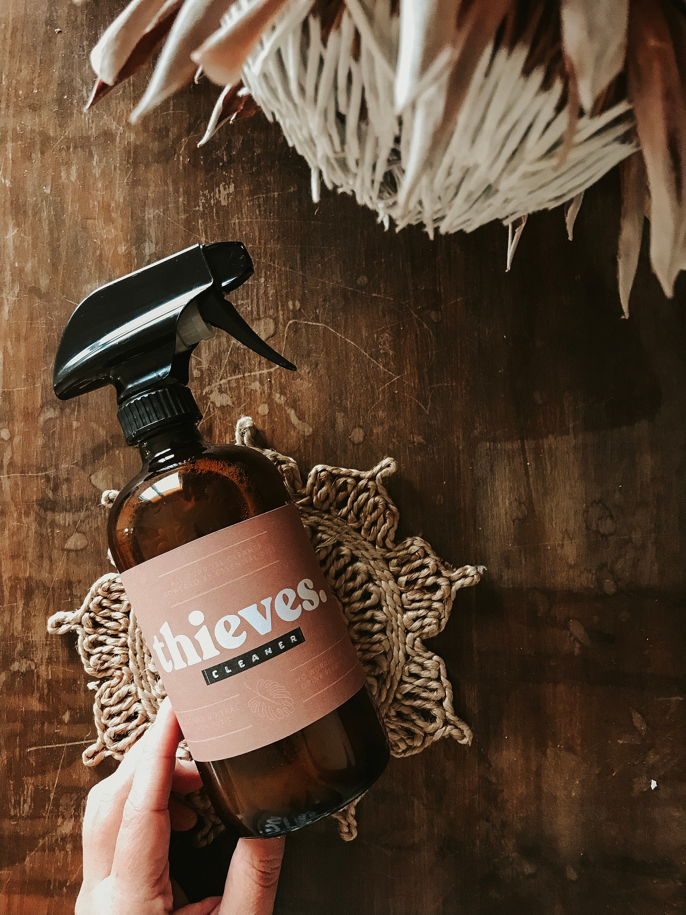 Thieves Cleaner Printable Label Oil Resources YLEO Doterra - Etsy