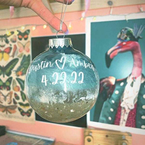 Beach Ball Ornament Etsy