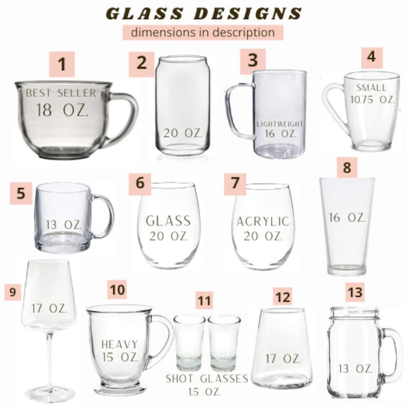 PINK/ORANGE Beach Inspired Coffee Mug Hand poured Resin Art Wine Glass Personalized glass coffee mug glassware stemless glass image 2