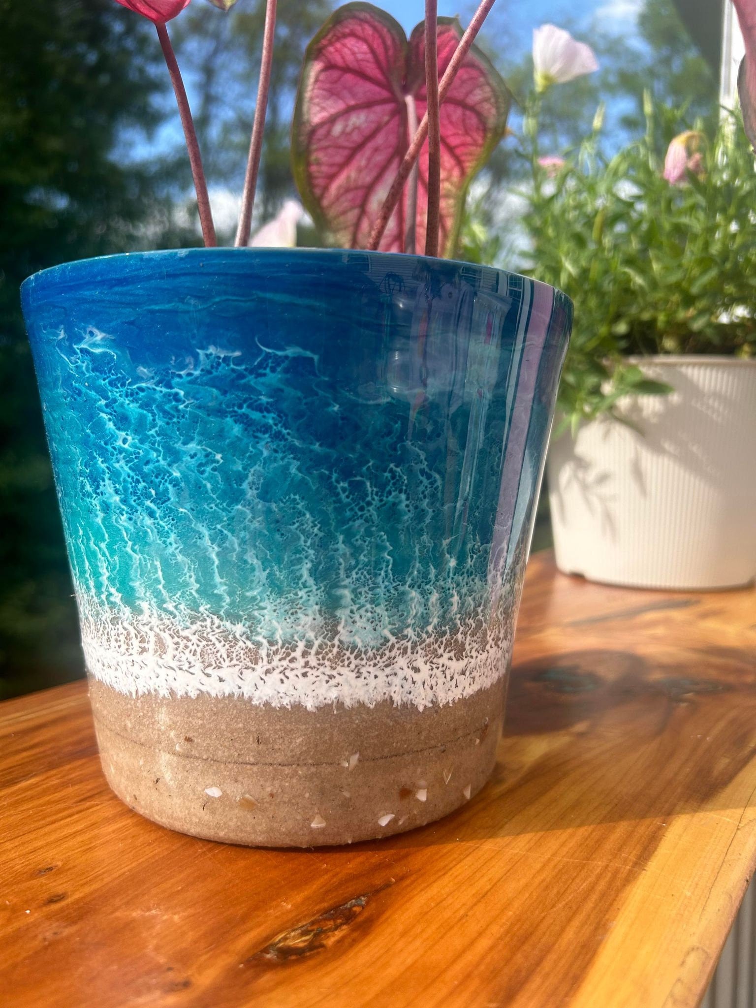 Vaso Per Piante A Forma Di Corgi In Resina - Decorazione Originale Per Interni Ed Esterni