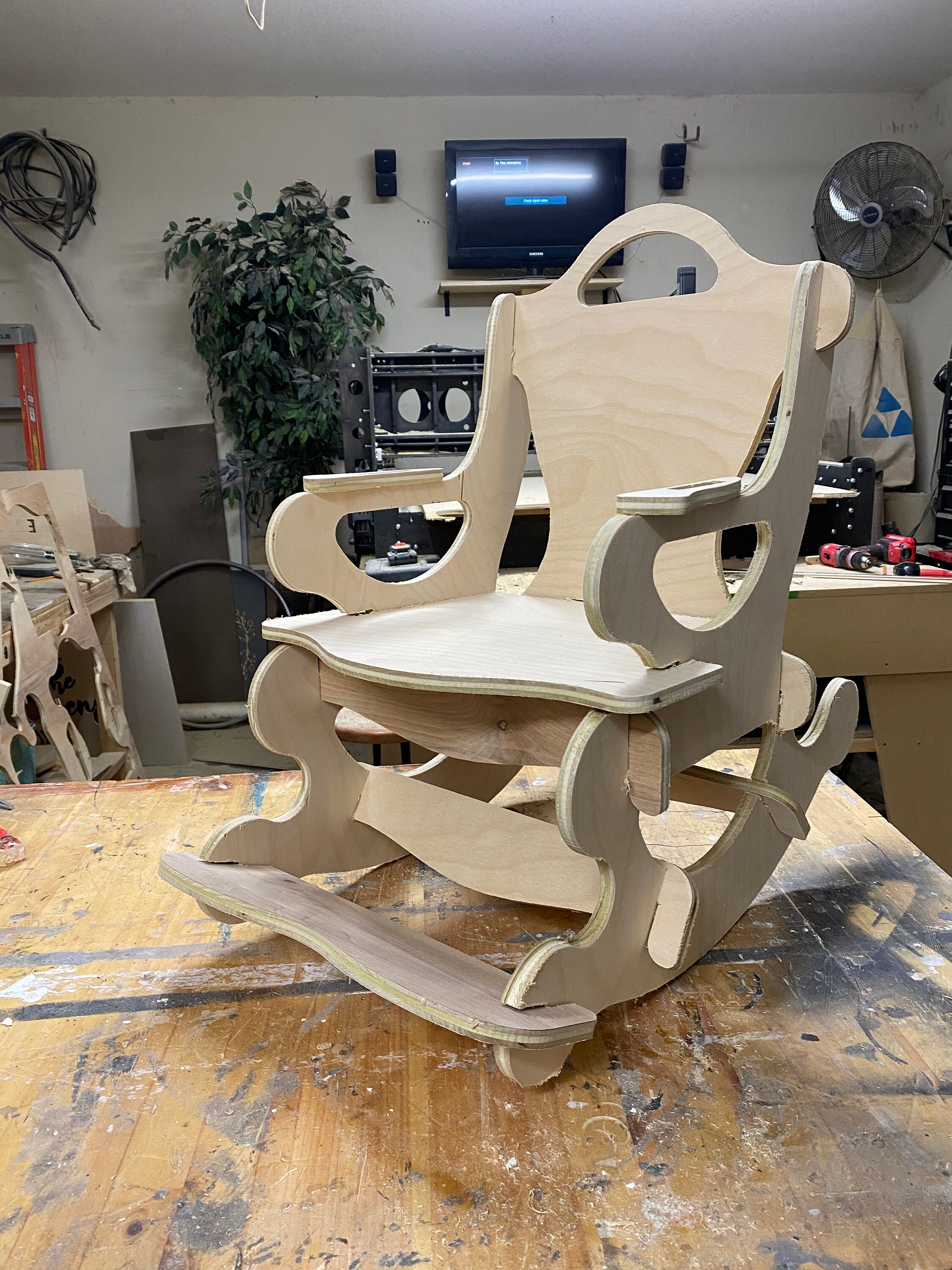 DIY Toddler Rocking Chair Kit Does not come assembled Etsy