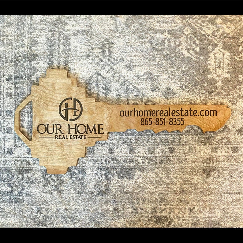 Personalized real estate key sign Sold sign Closing sign Etsy