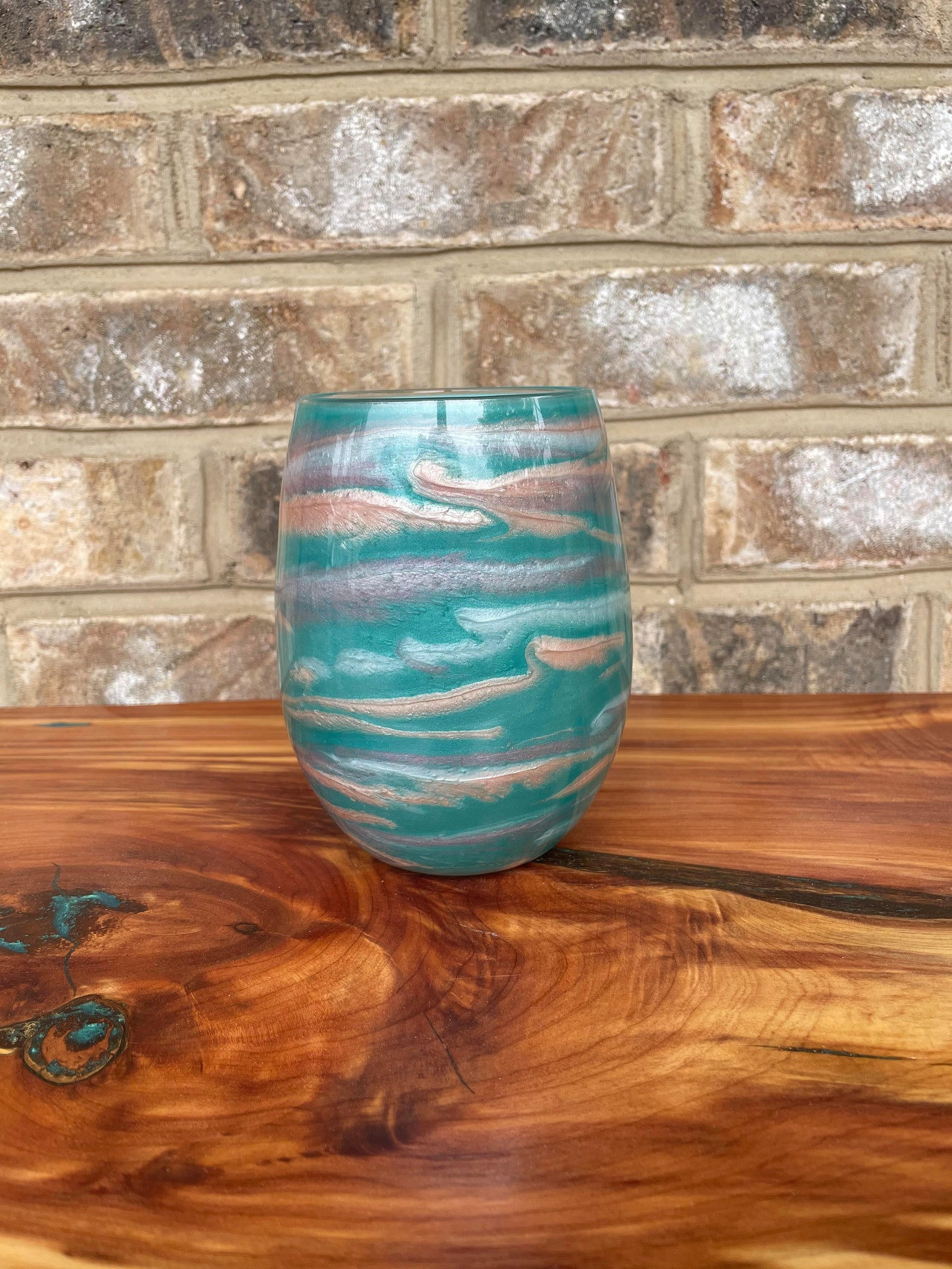 Customize your colors 20 oz. Hand poured resin cups One of Etsy