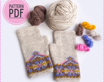 Knitting Fair Isle Mittens & Gloves, 40 Great Looking Designs