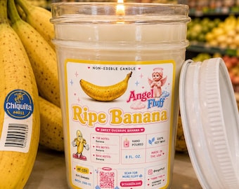 Ripe Banana Candle