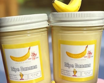 Ripe Banana Candle
