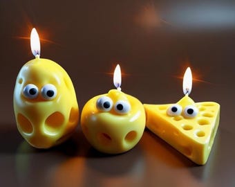 The Cheese Brothers Candles