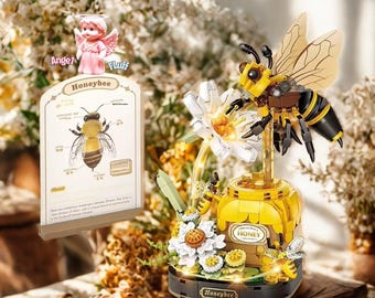 Micro Building Blocks Toy Puzzle: Honey Bee