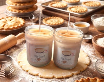 Pie Crust Candle