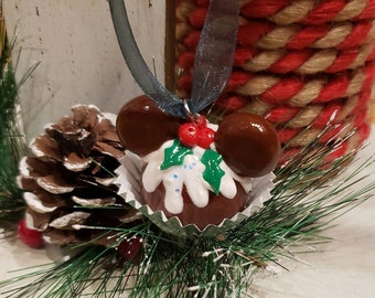 Christmas Pudding Princess Ornament