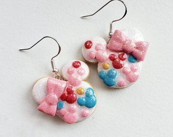 Sugar Sparkle Cookie Earrings! HYPOALLERGENIC
