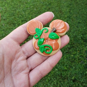 Pumpkin Donut Magnet